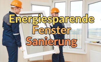 Energiesparende Fenster Sanierung